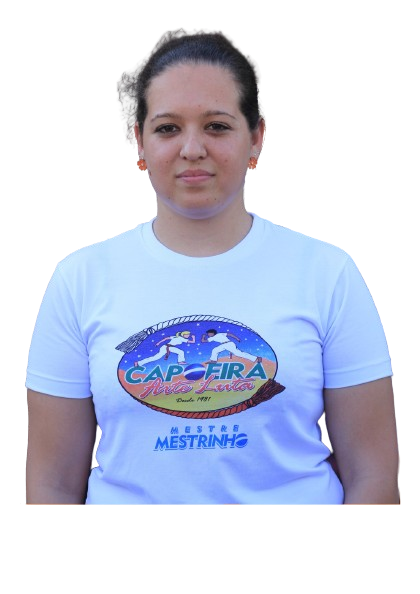 Retrato de Graduada Cachoeira, da Capoeira Arte Luta