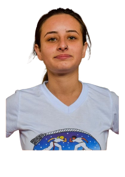 Retrato de Graduada Cobrinha, da Capoeira Arte Luta