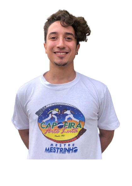 Retrato de Graduado Bebê, da Capoeira Arte Luta