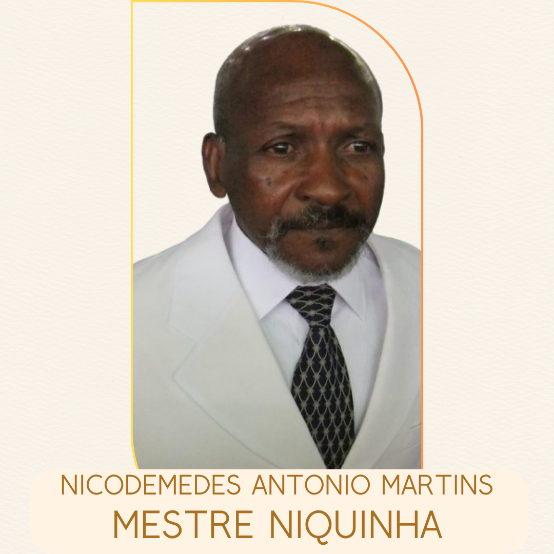 Cartão de apresentação de Mestre Niquinha, da Capoeira Arte Luta